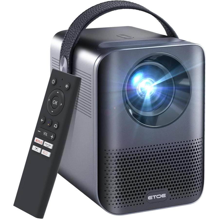 ETOE プロジェクター小型 Android TV10.0 Netflix搭載 1080p フルHD