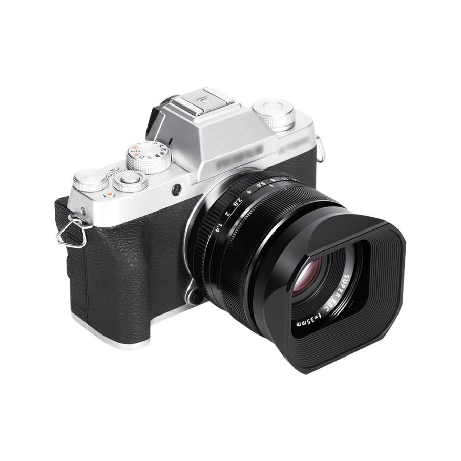 JJC JJC FUJI XF 35mm f/1.4 R レンズ用 レンズフード LH-JXF35F14