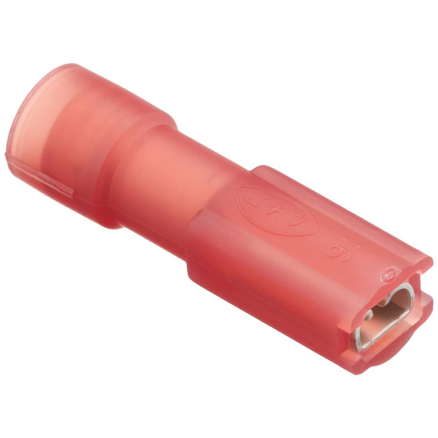 ニチフ端子工業 差込形接続端子 (FA形) 110シリーズ 赤透明 TMDEN