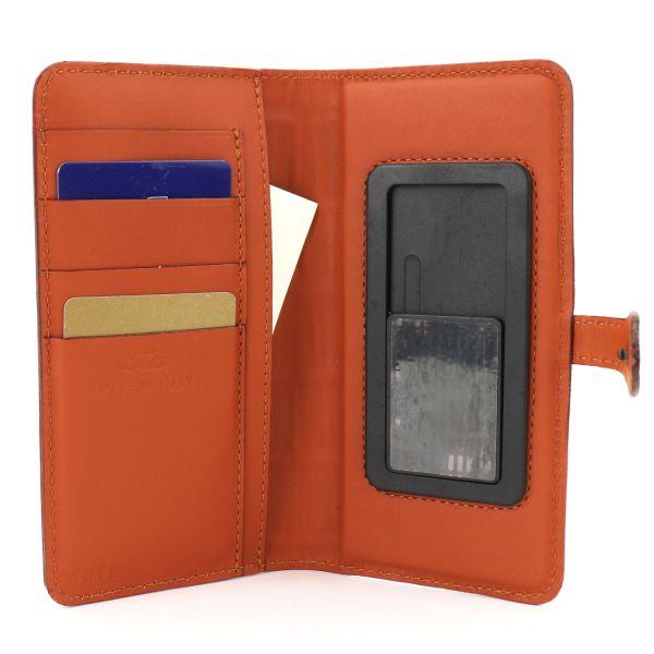 Felisi（フェリージ） スマホケース クロコダイル型押し エンボス