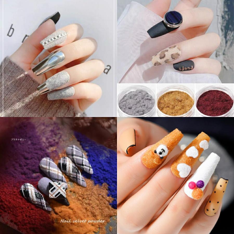 ラローナ [ LALONA ] ベルベッドパウダー ( 24色から ) ネイルアート