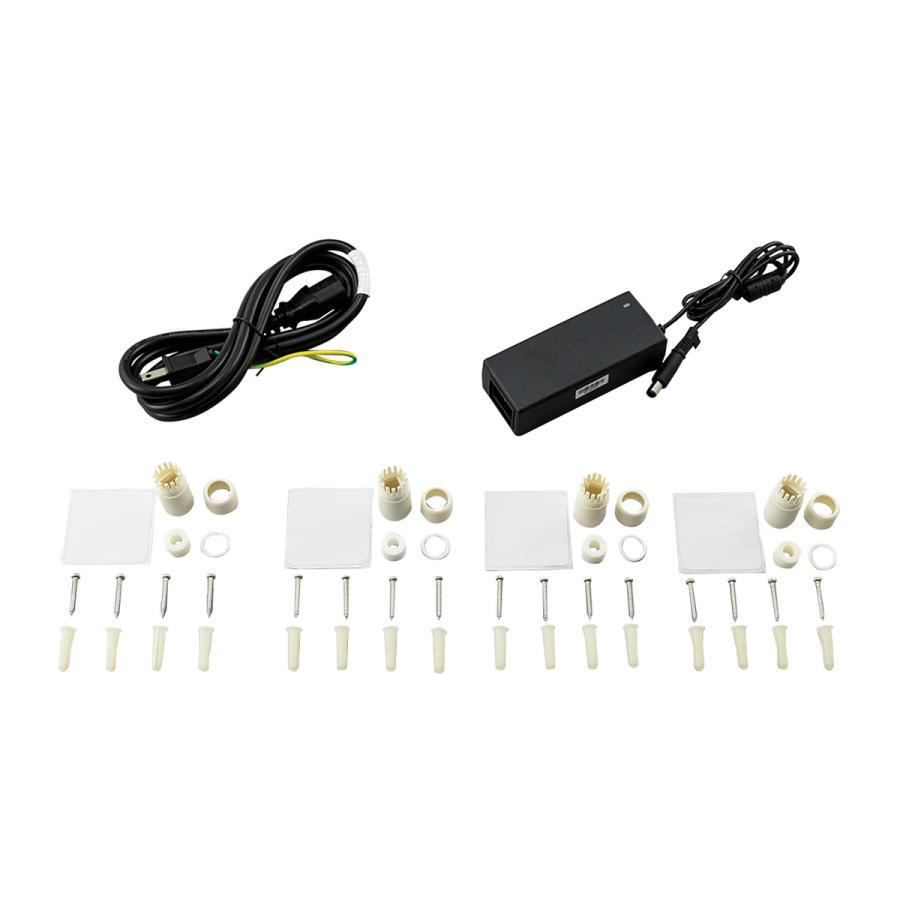 デルカテック ネットワークカメラ4chセット CNE3SZ41 DXアンテナ