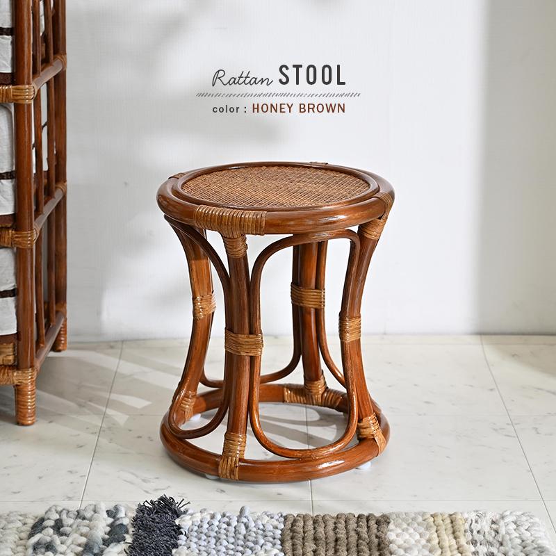 籐の椅子 スツール 腰掛け 脱衣所 脱衣場 玄関 和風 軽い 母の日 父の