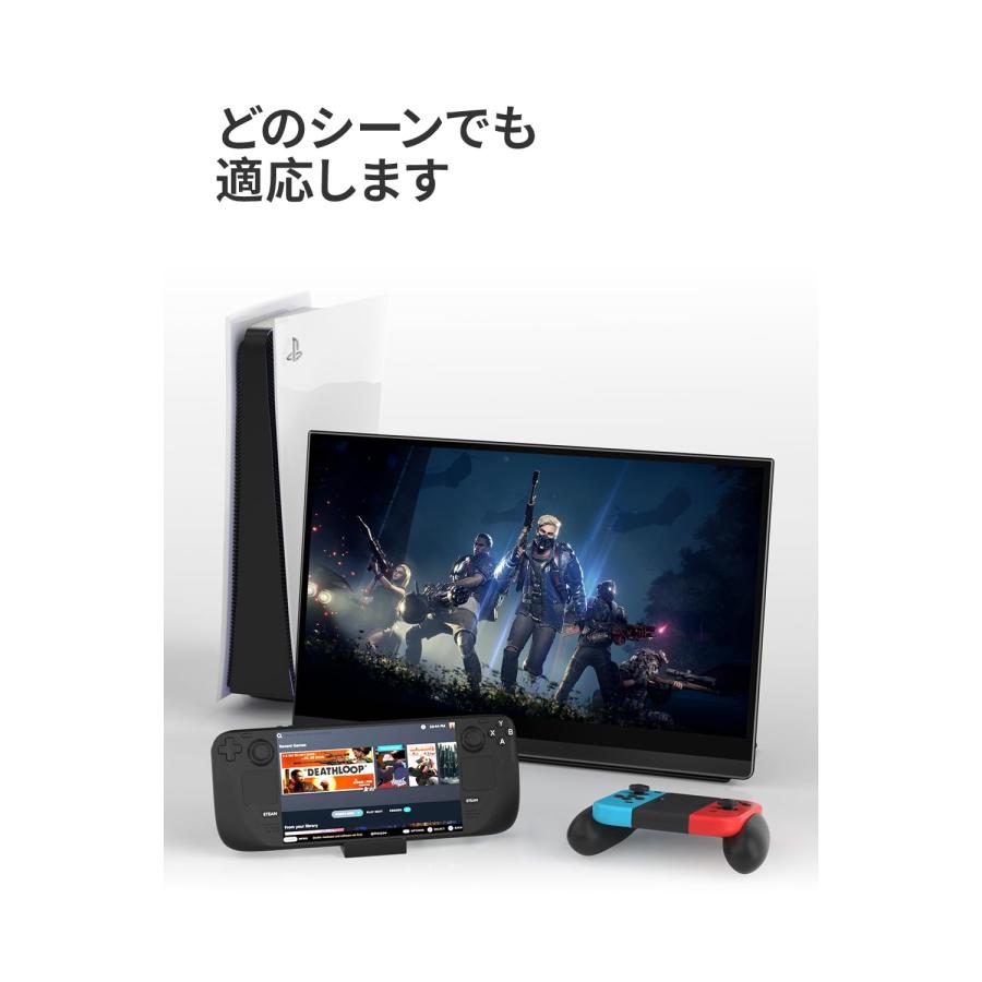 EHOMEWEI モバイルモニター 有機EL LO-133NU 13.3インチ 高性能 4k