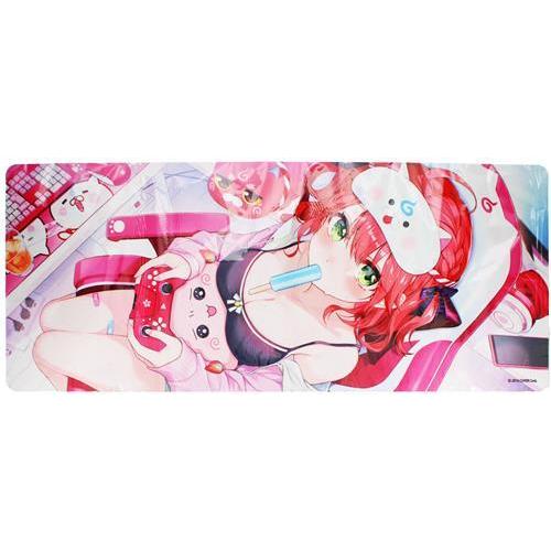 ホロライブ 活動6周年記念 ワイドラバーマット さくらみこ BLACK