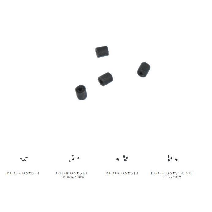 ブレーキブロック ABU 穴径1.2mm遠心ブレーキ用 ABUアンバサダー用の