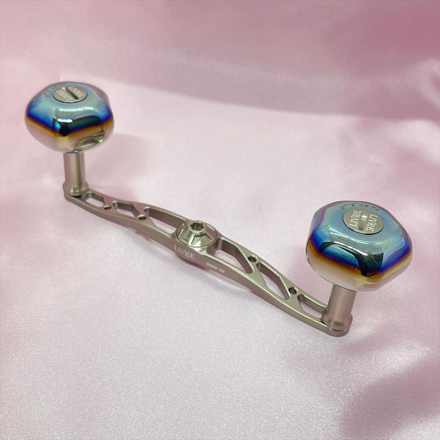 CRANK130 クランク130 リブレベイトハンドルに五角形ノブ PT35装着