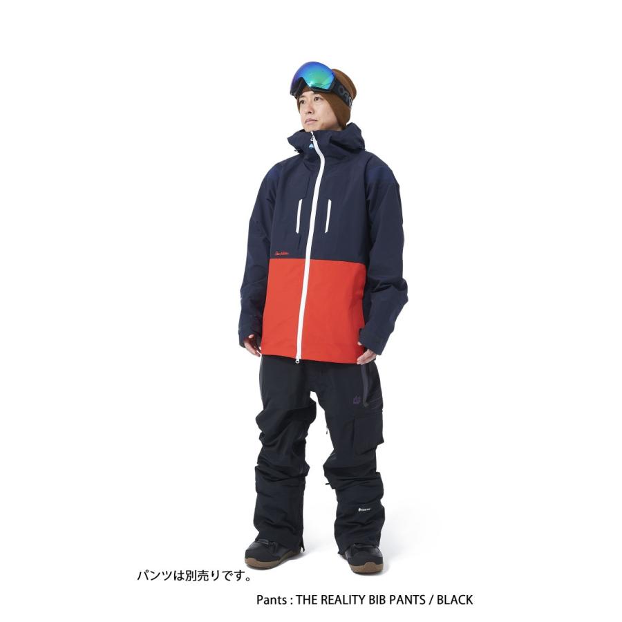 REW REW THE REALITY JK 18 [ GORE-TEX 3L C-KINT ] NAVY X RED S