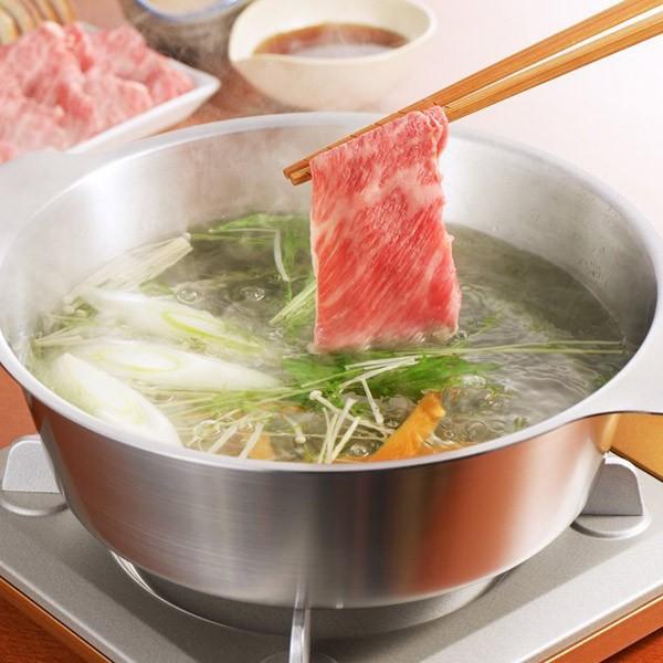 ヨシカワ 両手鍋 26cm IH対応 しゃぶしゃぶ鍋 贅 zei フタ付き