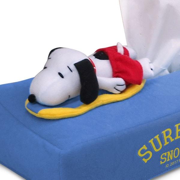 SNOOPY（スヌーピー） ティッシュケース サーフィン （ ティッシュ