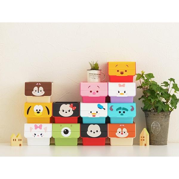 Disney（ディズニー） 小物入れ 幅11×奥行13×高さ9cm ツムツム
