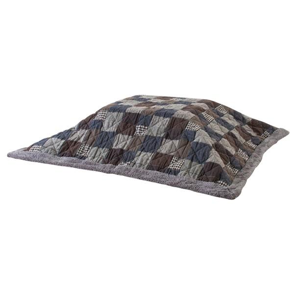 おしゃれ ふかふか かわいい 暖かい 正方形 こたつ布団 チェック柄