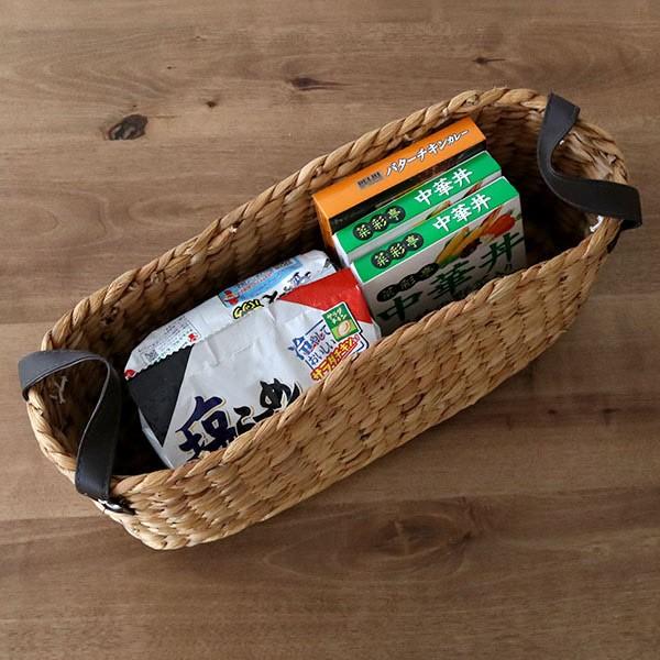 ちどり産業 収納 バスケット 持ち手付き スリッパ収納 ウォーター