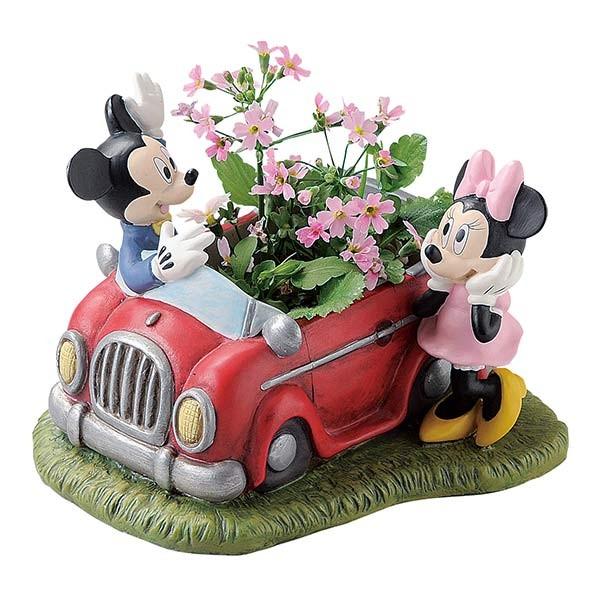 Disney（ディズニー） プランター CAR ミッキーマウス＆ミニーマウス