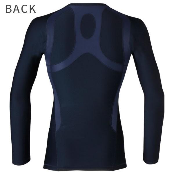 CW-X ワコール メンズ スポーツトップ ジュウリュウ ホット Uネック