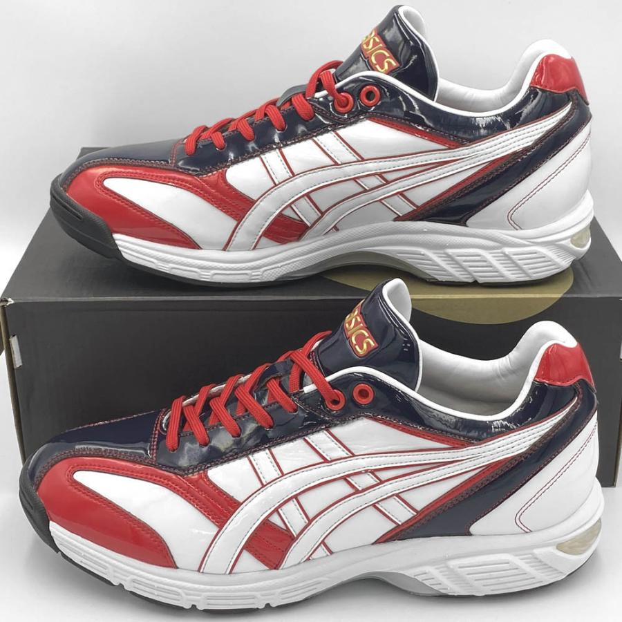 ASICS（アシックス） 【サイズ交換送料無料】ネイビー×レッド 野球
