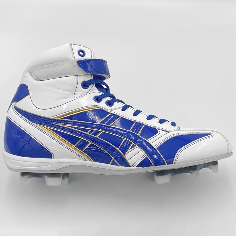 Under Armour スパイクハイカットホワイト/ブルー Under Armour