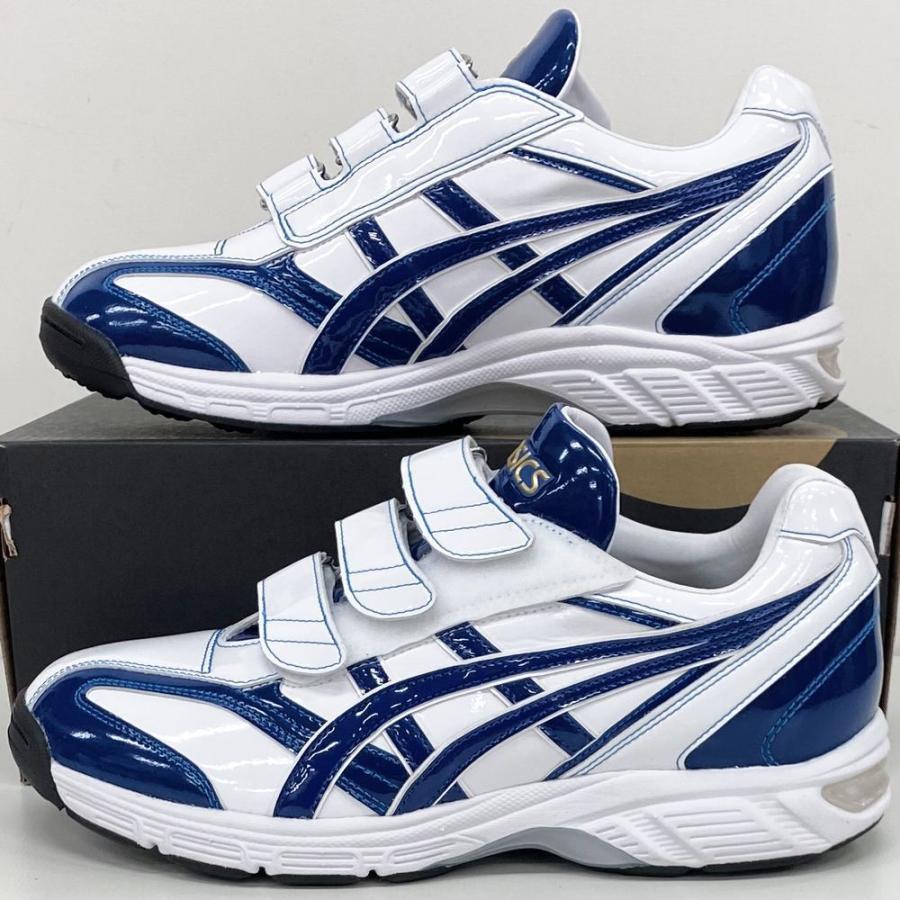 ASICS（アシックス） 【サイズ交換送料無料】ホワイト×ブルー 野球