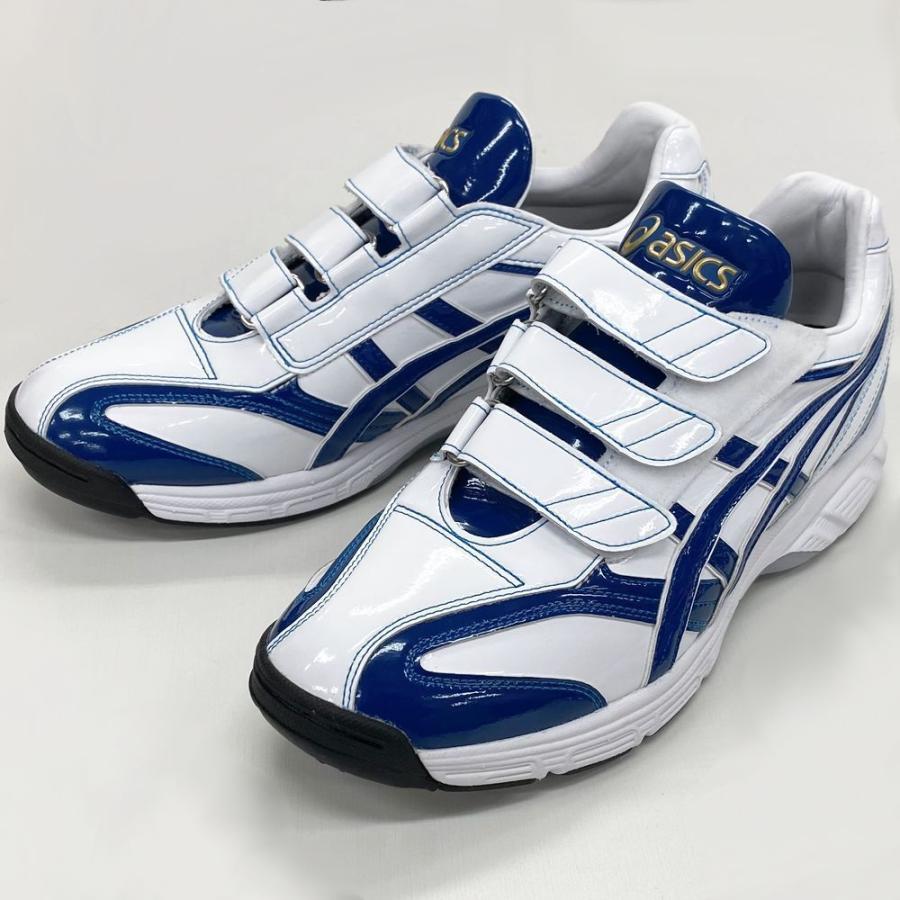 ASICS（アシックス） 【サイズ交換送料無料】ホワイト×ブルー 野球