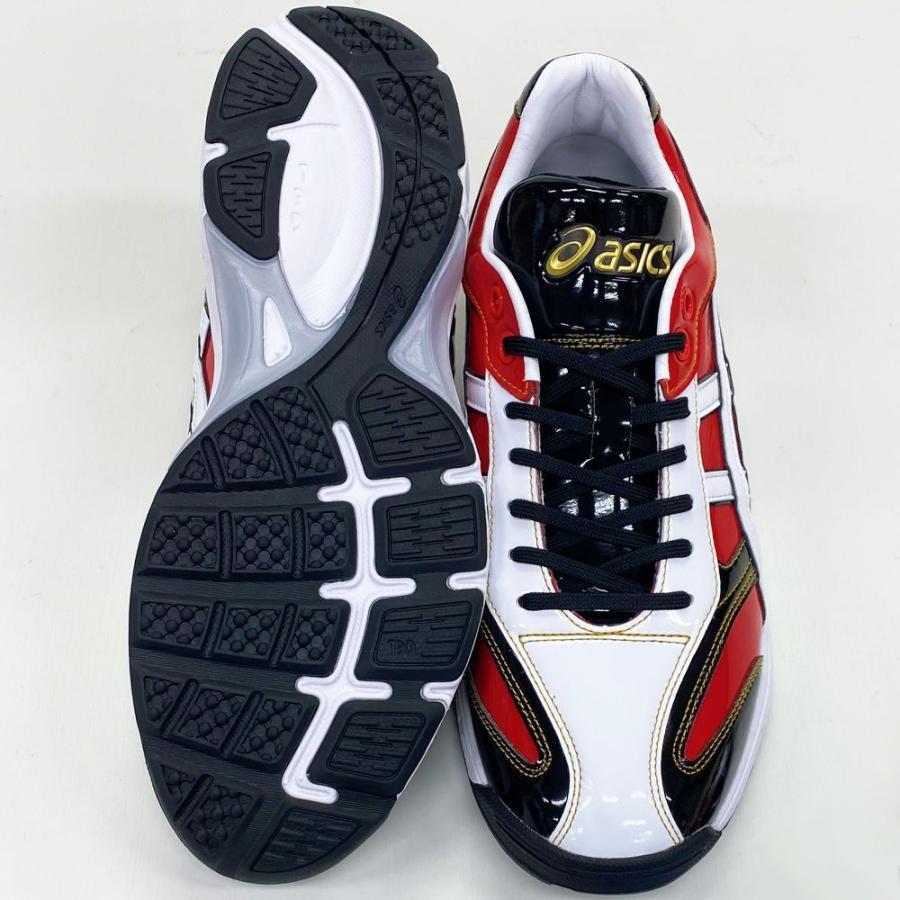 ASICS（アシックス） 25.5cmのみ ブラック×レッド 野球 トレーニング