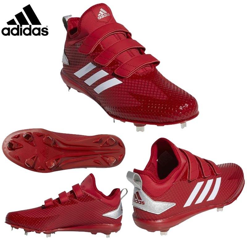 adidas（アディダス） 野球 埋込金具スパイク 金属歯 樹脂底