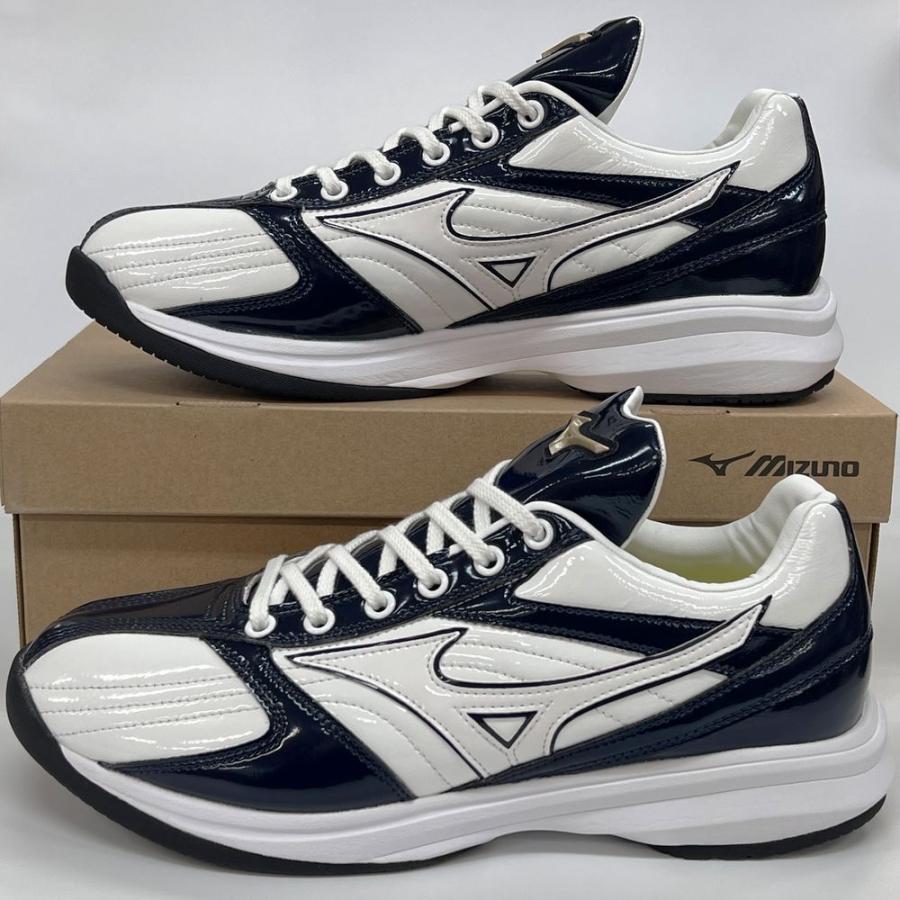 MIZUNO（ミズノ） 【サイズ交換送料無料】ネイビー×ホワイト 野球