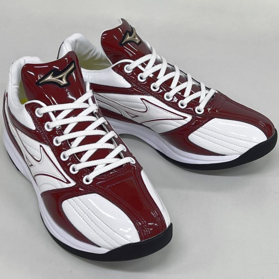 MIZUNO（ミズノ） 【サイズ交換送料無料】エンジ×ホワイト 野球