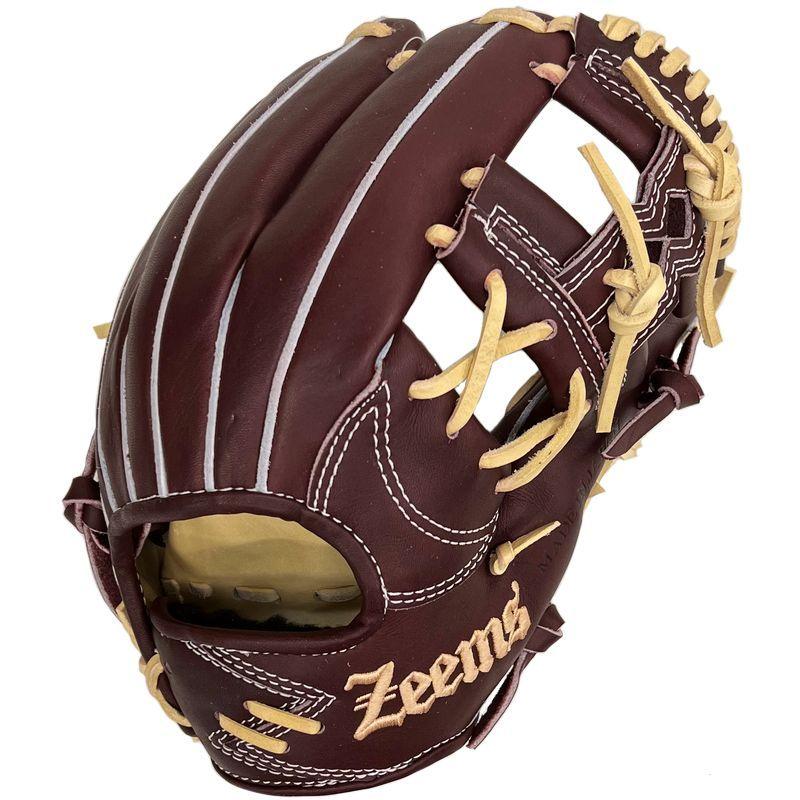 Zeems（ジームス） 野球 軟式グラブ グローブ 三方親 内野手用(中) 右