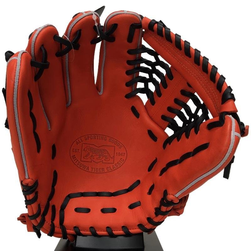 左投げ用 美津和タイガー 野球 軟式グローブ グラブ オールラウンド