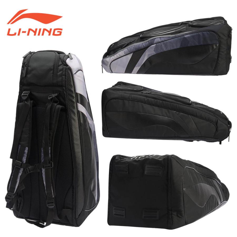 LI-NING ABJN058 ラケットバッグ(6本入) バックパック リュックタイプ