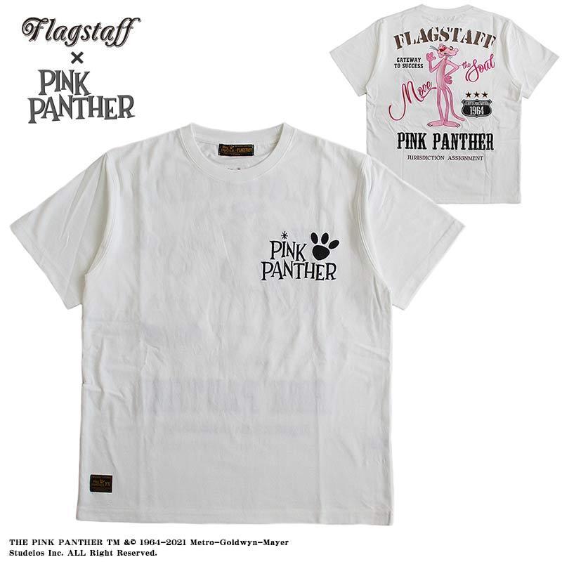 Tシャツ メンズ 半袖 ピンクパンサー Pink Panther フラッグスタッフ