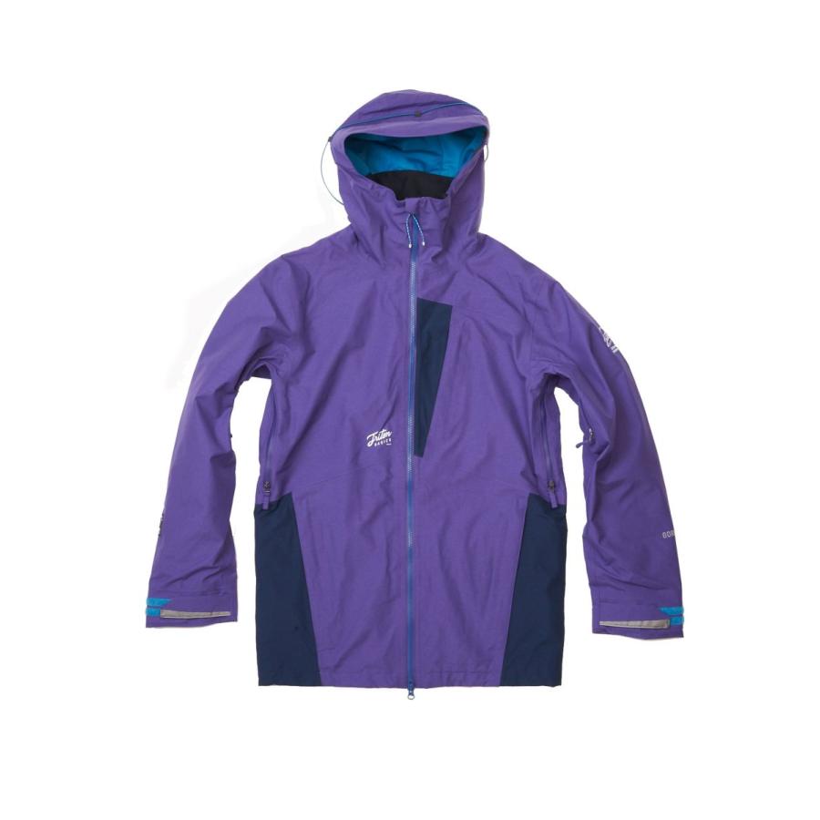 トライトン TRITON *THE BASIC JKT【 GORE-TEX 2L 】PURPLE x NAVY