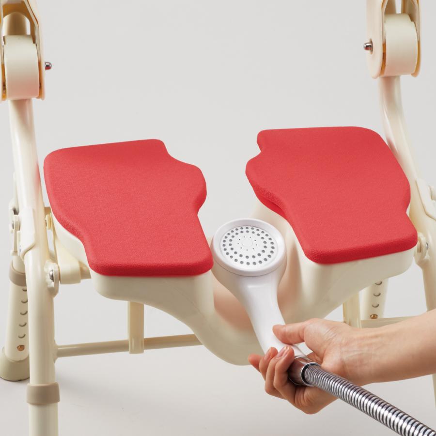 アロン化成 シャワーチェア お風呂いす 安寿 折りたたみ シャワー
