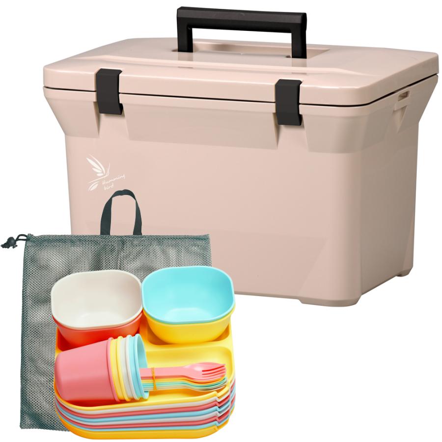 Livewell（リブウェル） クーラーボックス＋食器セット 保冷 保温