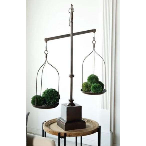 輸入雑貨 オブジェ 天秤 置物 クラシック スケール アイアン
