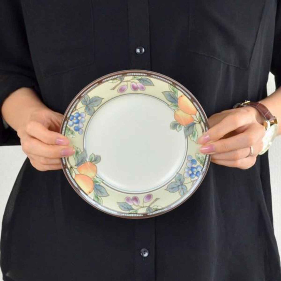 プレート 17cm 洋食器 ガーデンハーベスト 硬質陶器 （ 食洗機対応