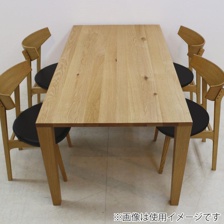 ダイニングテーブル 脚のみ 4本1組 木脚タイプ オーク 天然木 （ 開梱