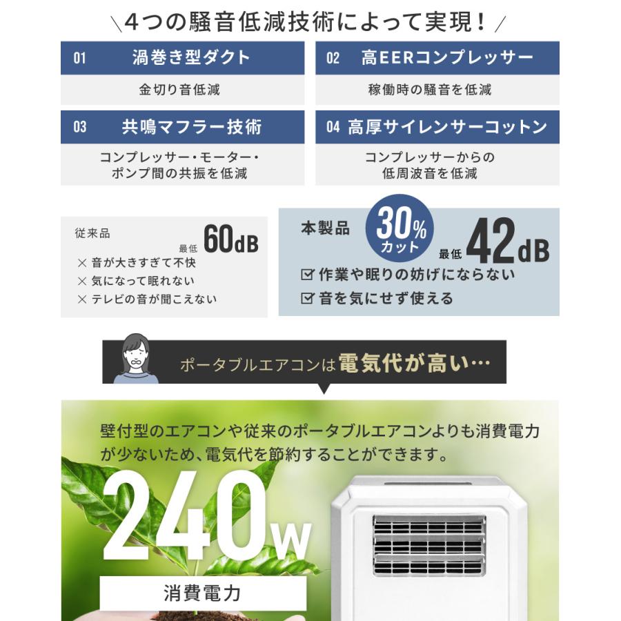 LIVーALL DESIGN NEW ハイブリッド式 3way スポットクーラー : Liv