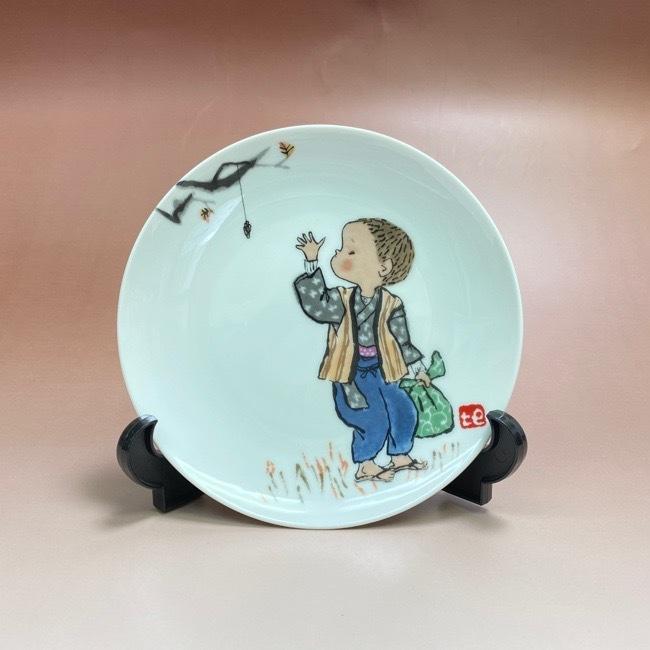 ノリタケ NORITAKE 日本陶器会社 西原比呂志デザイン 絵皿 飾り皿
