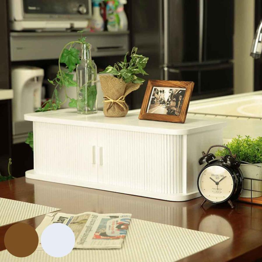 OSMAC カウンター上収納 ジャバラ式キッチンカウンター上収納庫 幅60cm