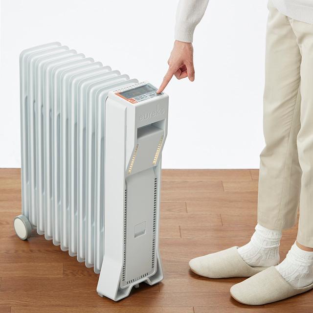 ユーレックス（eureks） オイルヒーター 1500W LFX12EH(IW) 省エネ