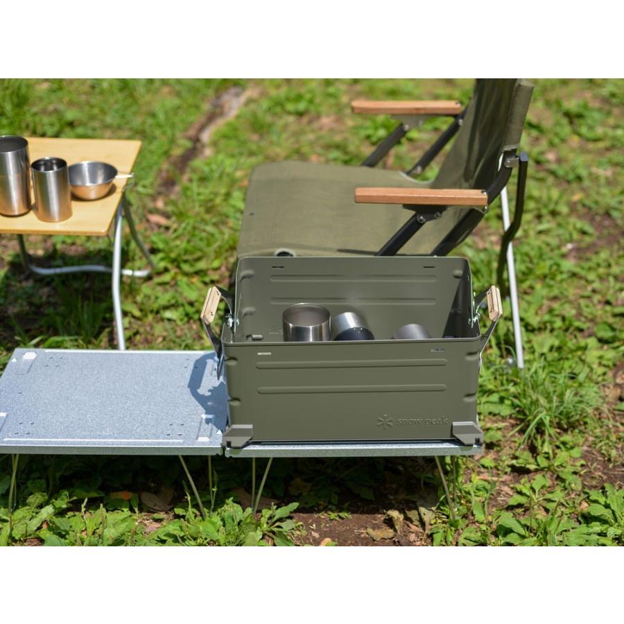 snow peak（スノーピーク） シェルフ コンテナ 50 オリーブドラブ 数量