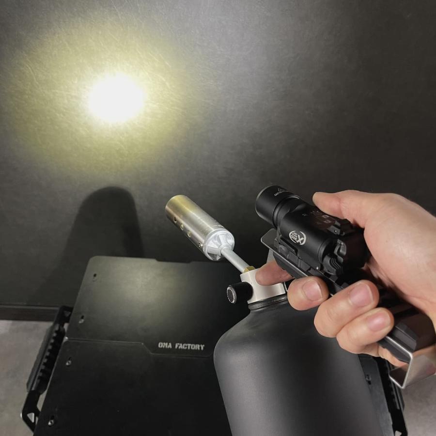 OMA.GT-PICATINNY RAIL-No.003G フォールディングトーチ(GT120)用