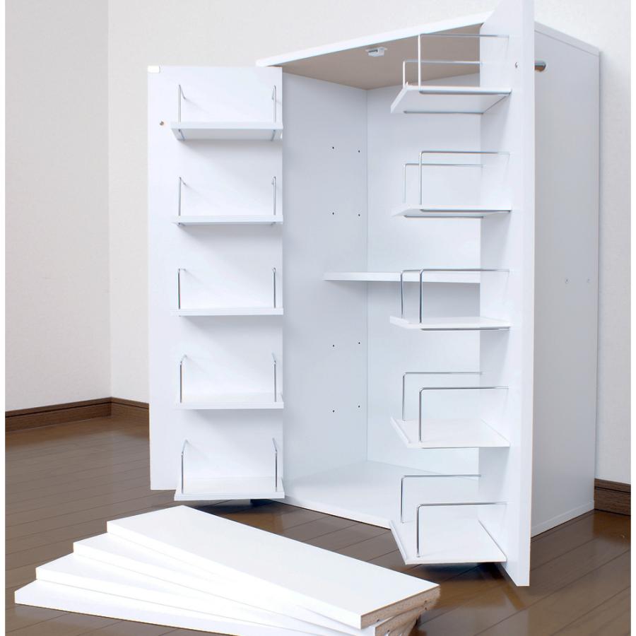 ラック AV収納名人CDラック CD収納 本棚 コミックラック 鍵なし