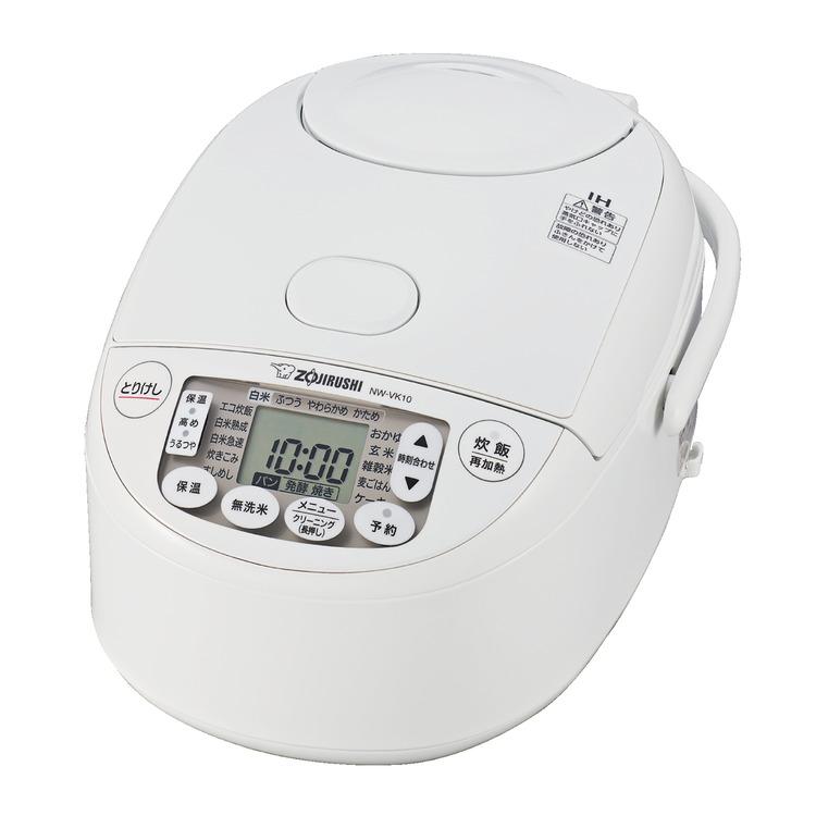 極め炊き 象印 ZOJIRUSHI 炊飯器 IH炊飯ジャー NW-VK10-WA 5.5合炊き