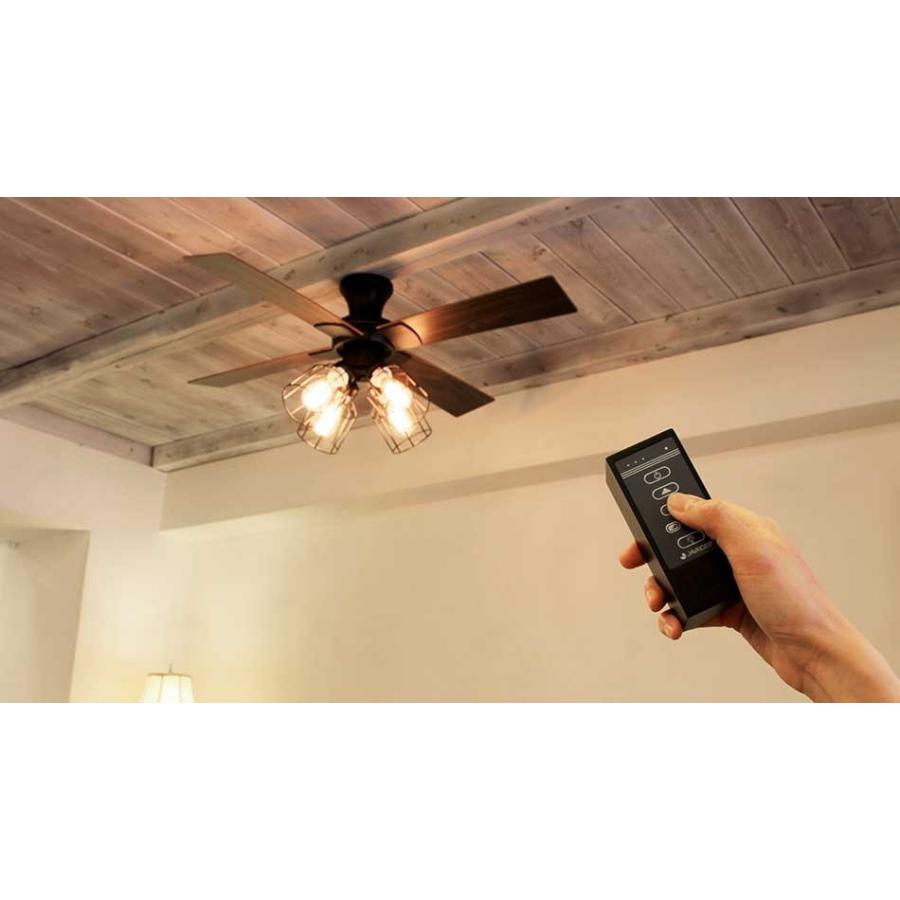 JAVALO ELF シーリングファン ライト LED対応 おしゃれ JE-CF001V