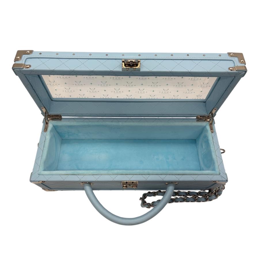 エンジェル シャンパン NV ドゥミセック ブルー レザータイプ 750ml