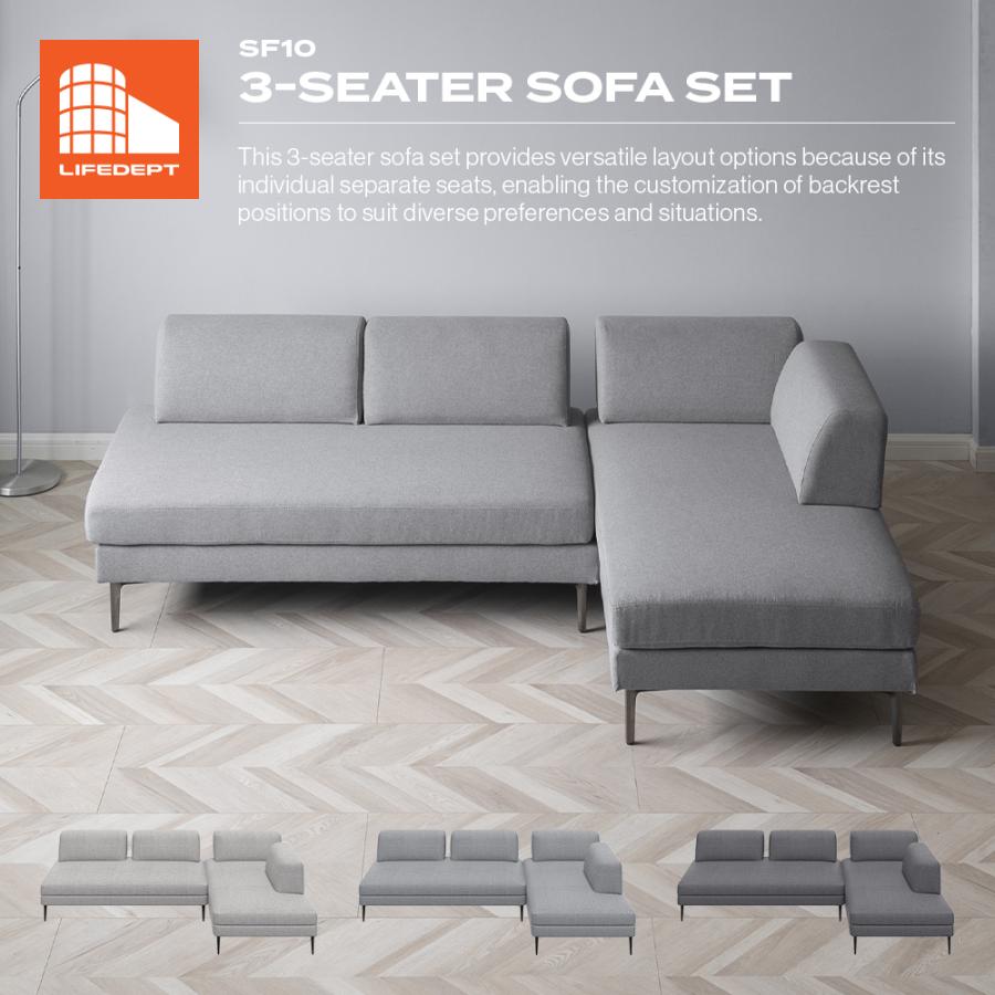 即日発送／日時指定OK】 フルカバーリング ソファセット ベージュ