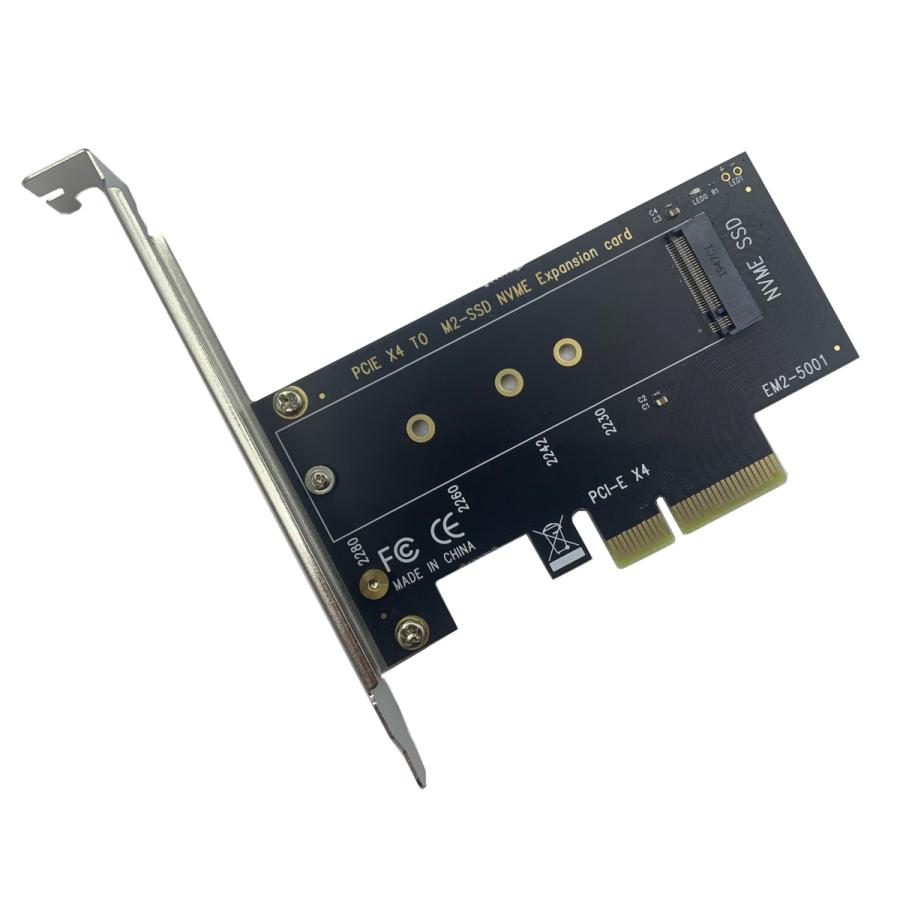 NVME M.2 to PCIe 拡張カード PCI-Express 3.0 X4対応 M.2スロット接続