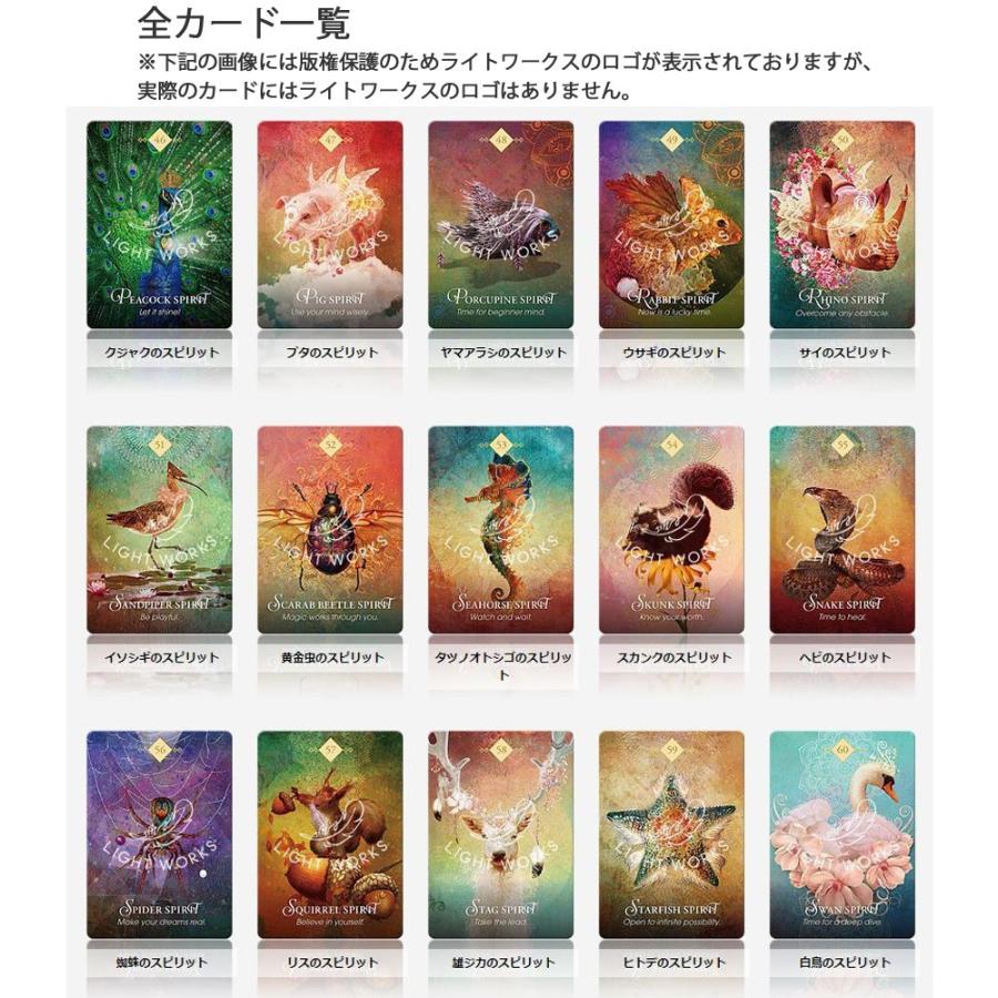 スピリットアニマルオラクル （ 日本語解説書付き コレット ジーナ